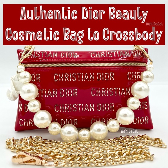 Dior Bags Dior Beauty Cosmetic Case To Crossbody Bag Purse Lunar Ny